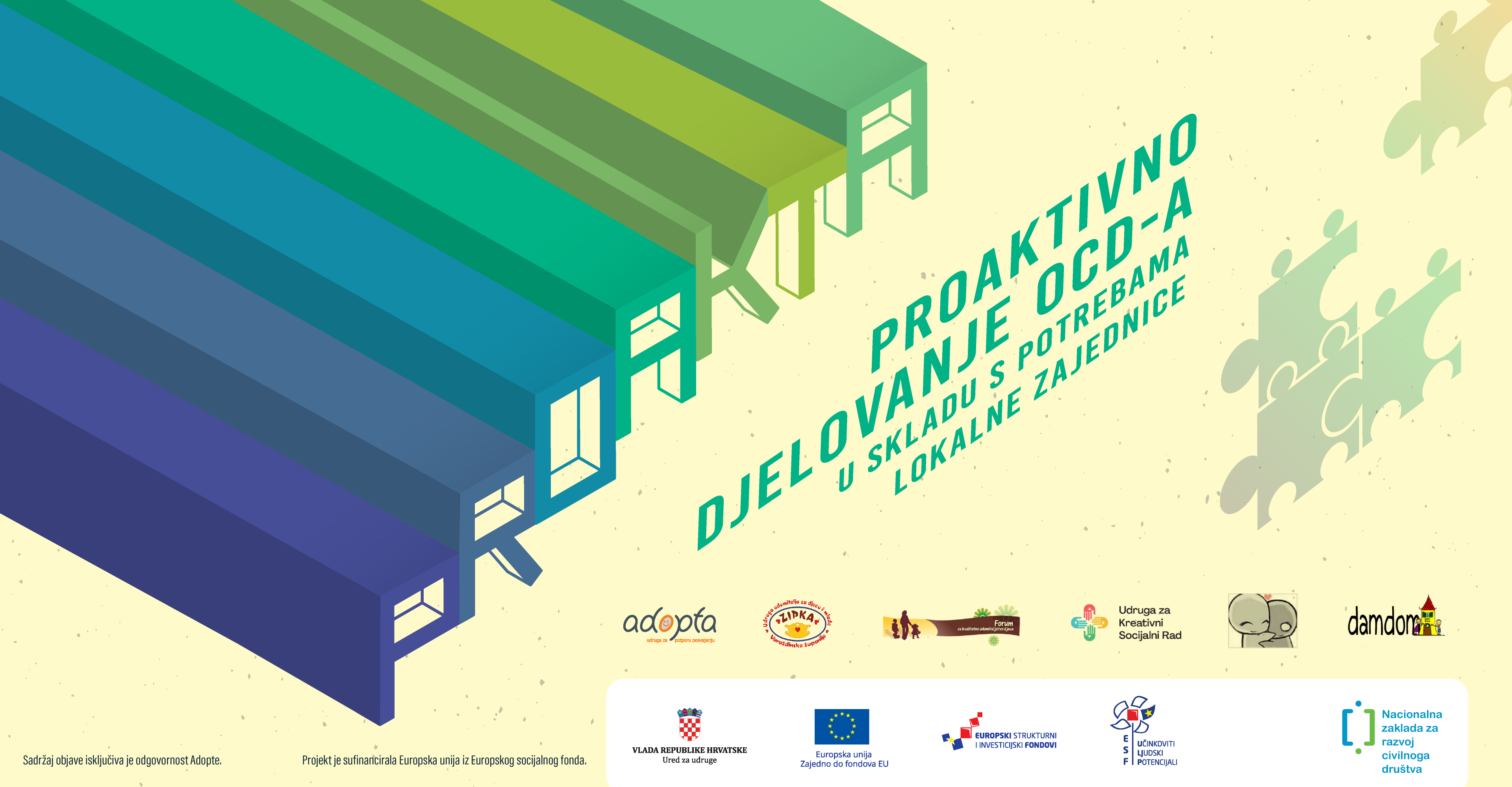 PROAKTA - Proaktivno djelovanje OCD-a u skladu s potrebama lokalne zajednice - početak projekta